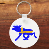 Zweedse Moose, Sleutelhanger (Voorkant)