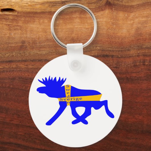 Zweedse Moose, Sleutelhanger (Voorkant)