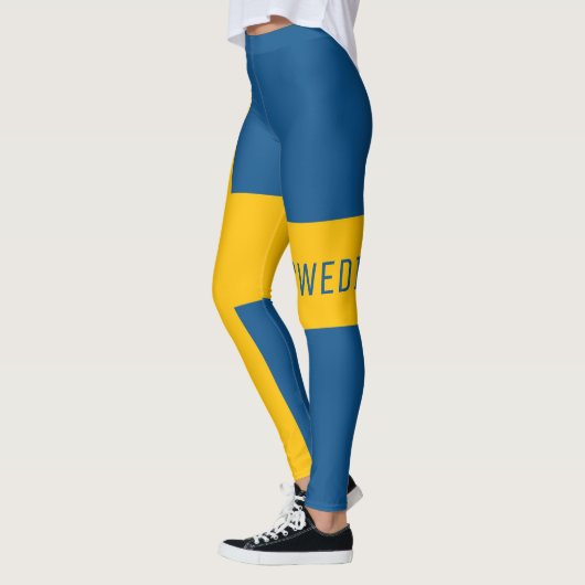 Zweedse nationale vlag leggings (Links)