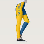 Zweedse nationale vlag leggings (Rechts)