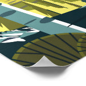 Zweedse Natuur reisposter  Poster (Hoek)