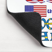 Zweedse onderdelen muismat (Hoek)