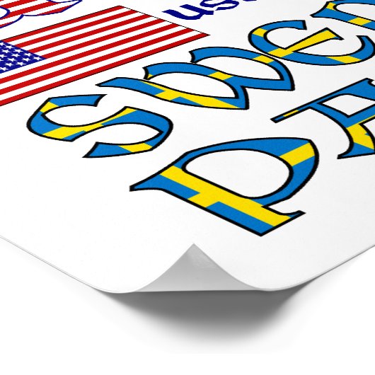 Zweedse onderdelen poster (Hoek)