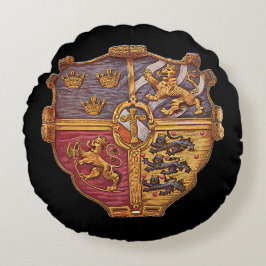 Zweedse oude wapenstilstand rond kussen