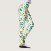 Zweedse paarden Dala Blauwgroen Leggings (Rechts)