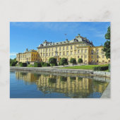 Zweedse postkruising Stockholm Drottningholm Palei Briefkaart (Voorkant)