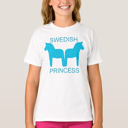 Zweedse prinses t-shirt (Voorkant)