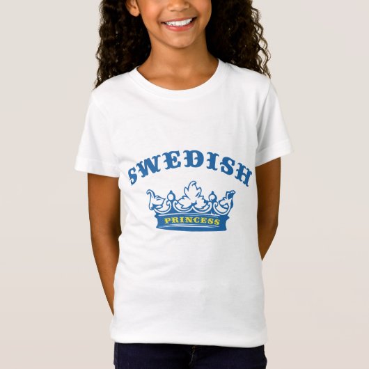 Zweedse prinses t-shirt (Voorkant)