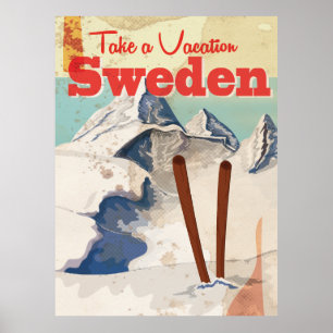 Zweedse reisposter Poster