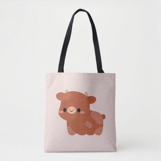 Zweedse rode koe tote bag (Voorkant)