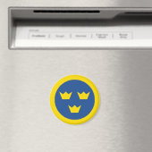 Zweedse Roundel Magnet (Insitu (Vaatwasser))