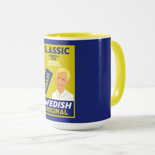 Zweedse smörgåskaviar Vis Kaviar Mok (Voorkant rechts)