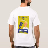 Zweedse smörgåskaviar Vis Kaviar T-shirt (Achterkant)