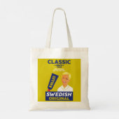 Zweedse smörgåskaviar Vis Kaviar Tote Bag (Achterkant)
