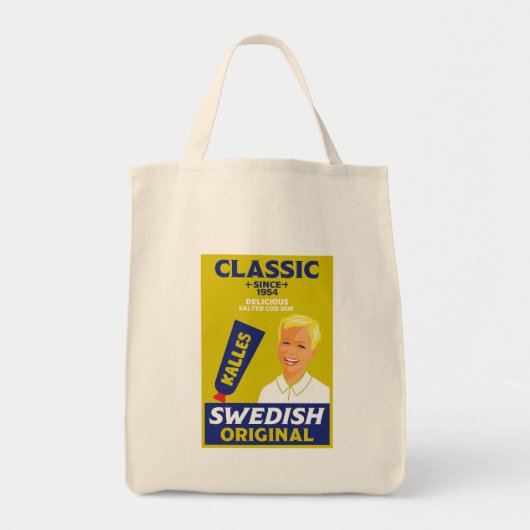 Zweedse smörgåskaviar Vis Kaviar Tote Bag (Voorkant)