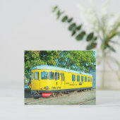 Zweedse spoorwegbus PMV 3799 Briefkaart (Staand voorkant)