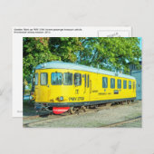 Zweedse spoorwegbus PMV 3799 Briefkaart (Voorkant / Achterkant)