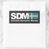 Zweedse sticker voor de binnenlandse markt (Tas)