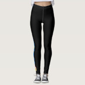 Zweedse stremvlag leggings (Voorkant)
