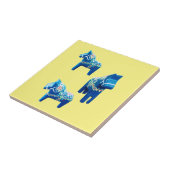 Zweedse Tegel voor paarden Tegeltje (Zijkant)