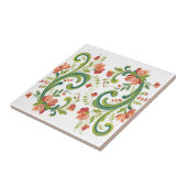 zweedse tegels tegeltje (Zijkant)