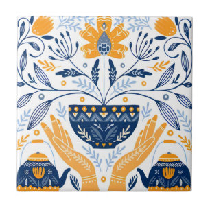 zweedse tegels  tegeltje