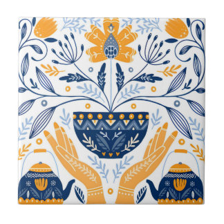 zweedse tegels tegeltje