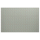 zweedse valhund dog florals munt stof (Yard (91,4 cm))