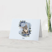 Zweedse Vallhund Kaart (Achterkant)