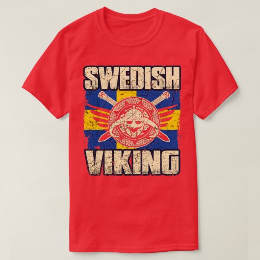 Zweedse Viking5 T-shirt (Design voorkant)