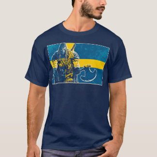 Zweedse Viking Warrior 1 T-shirt