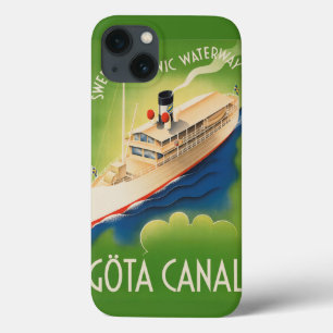Zweedse Vintage Travel iPad case