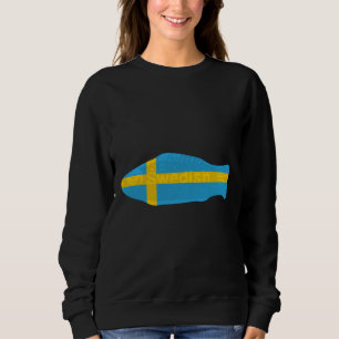 Zweedse vis onder Zweedse vlag Trui