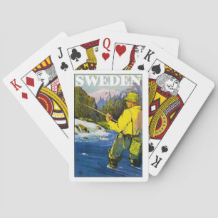 Zweedse vissers pokerkaarten
