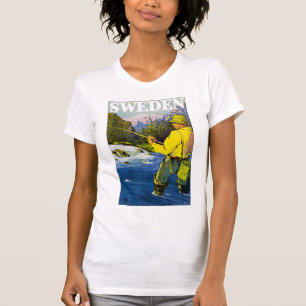 Zweedse vissers t-shirt