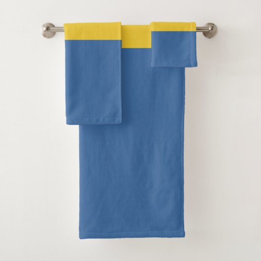 Zweedse vlag bad handdoek (Insitu)