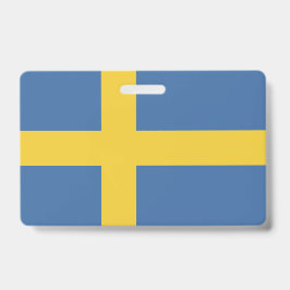 Zweedse vlag badge