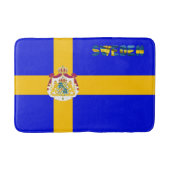 Zweedse vlag badmat (Voorkant)