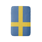 Zweedse vlag badmat (Voorkant Verticaal)