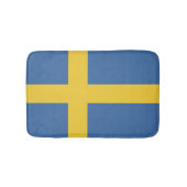 Zweedse vlag badmat (Voorkant)