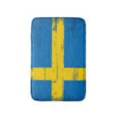 Zweedse vlag badmat (Voorkant Verticaal)