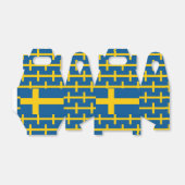 Zweedse vlag bedankdoosjes (Uitgevouwen)