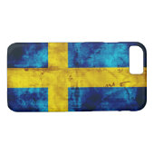 Zweedse vlag Case-Mate iPhone case (Achterkant (Horizontaal))