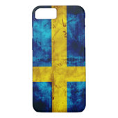 Zweedse vlag Case-Mate iPhone case (Achterkant)