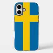 Zweedse vlag Case-Mate iPhone case (Achterkant)