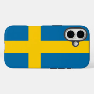 Zweedse vlag iPhone 16 hoesje