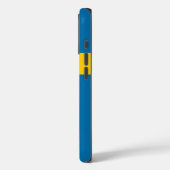 Zweedse vlag Case-Mate iPhone case (Achterkant / Links)