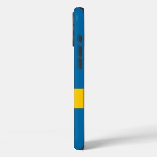 Zweedse vlag Case-Mate iPhone case (Achterkant / Links)