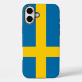 Zweedse vlag Case-Mate iPhone case (Achterkant)