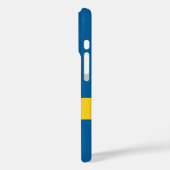 zweedse vlag Case-Mate iPhone case (Achterkant / Links)